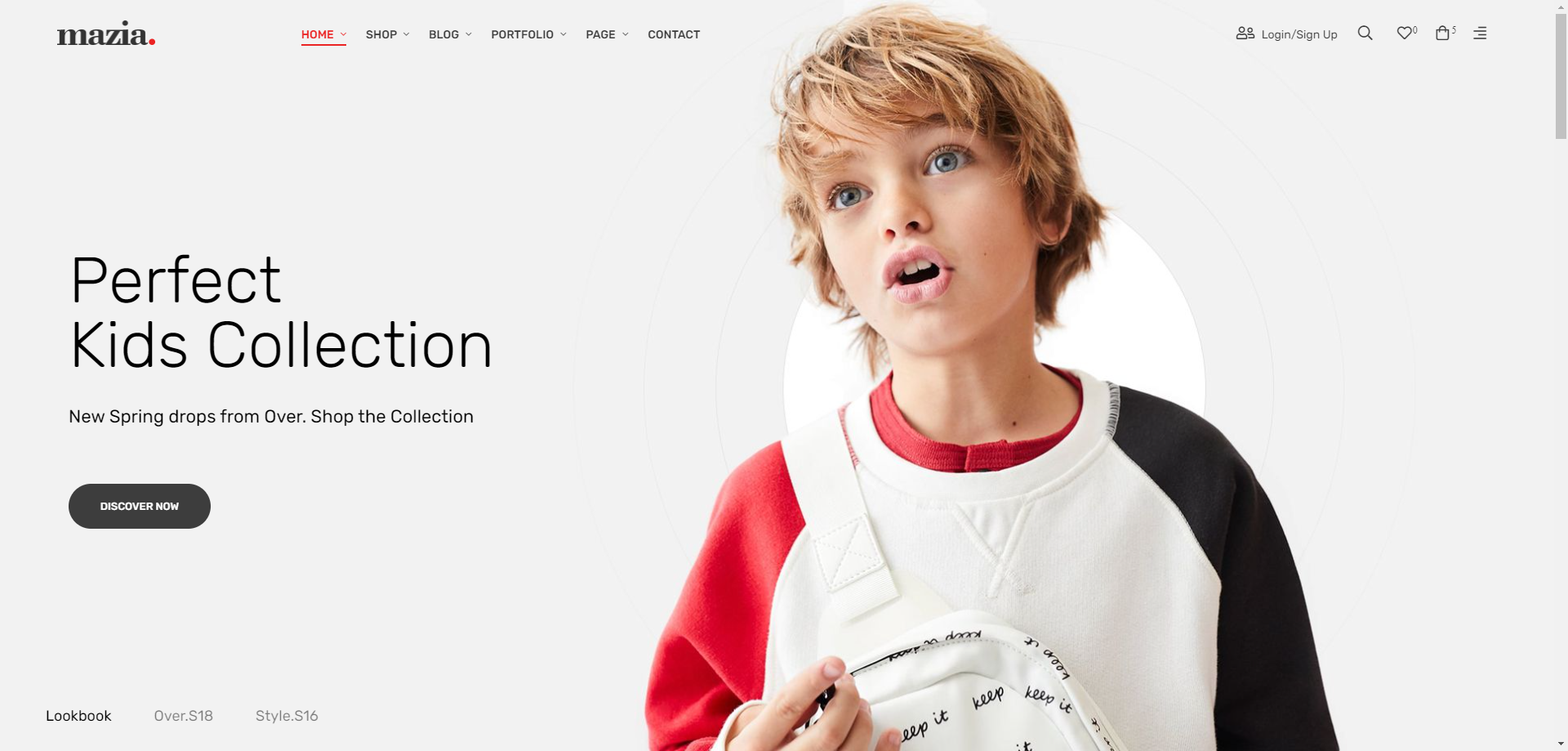 Mazia - Fashion Store E-commerce Template