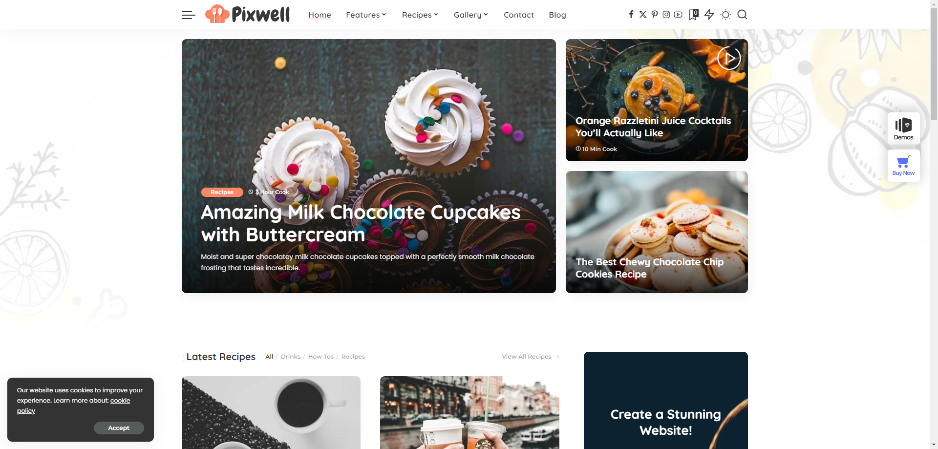 Pixwell - Modern Magazine Template